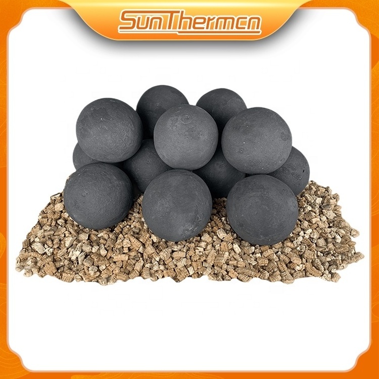 Hot-sell Ceramic fire balls for Fire Pits or Fireplaces Accessories