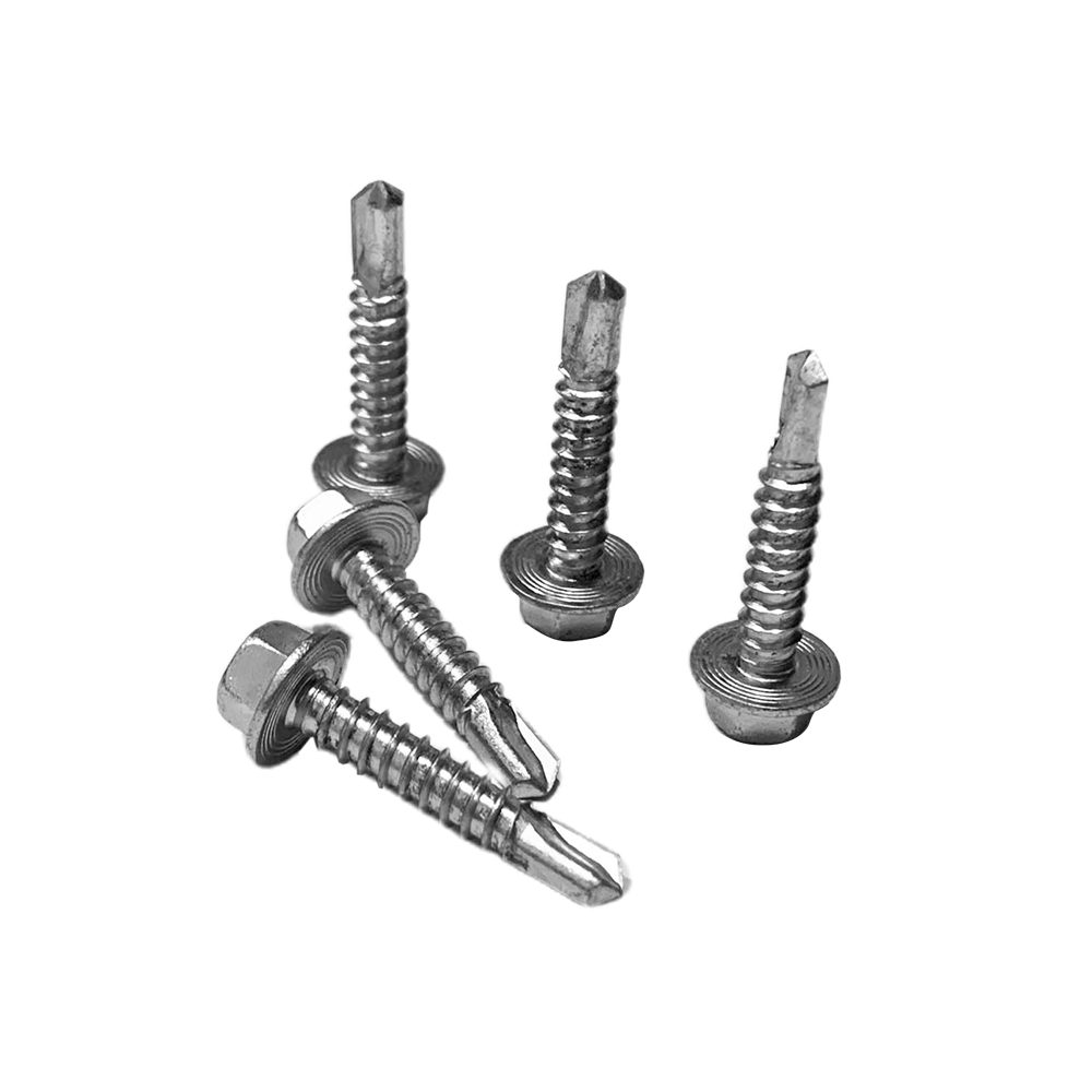 OEM Factory Roof Screw High Strength Hex Head Metal Self Drilling Screw With Washer