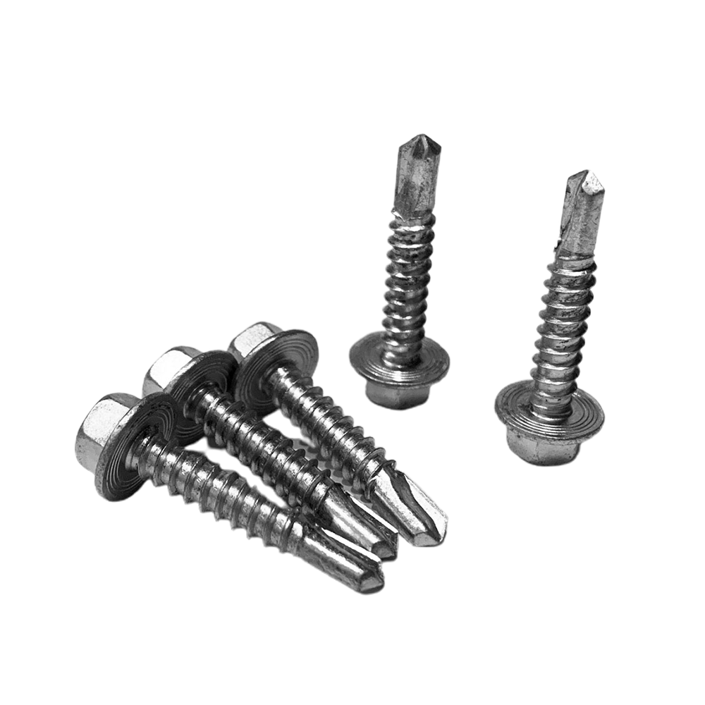 OEM Factory Roof Screw High Strength Hex Head Metal Self Drilling Screw With Washer