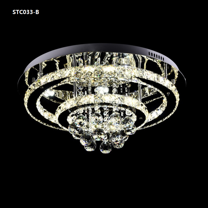 Shinetime modern crystal round D16