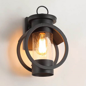 Vintage Outdoor Wall Lights Waterproof Mini Style Retro Country Flush Mount Wall Lights Garden Metal Wall Lighting Fixture