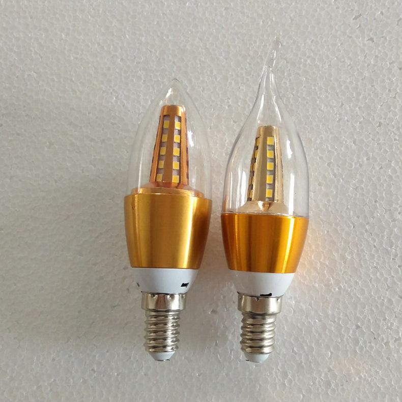 DECO LIGHT E12 E14  LED Bulb Candelabra 5W 7Watt  Equivalent LED Filament Light Bulbs