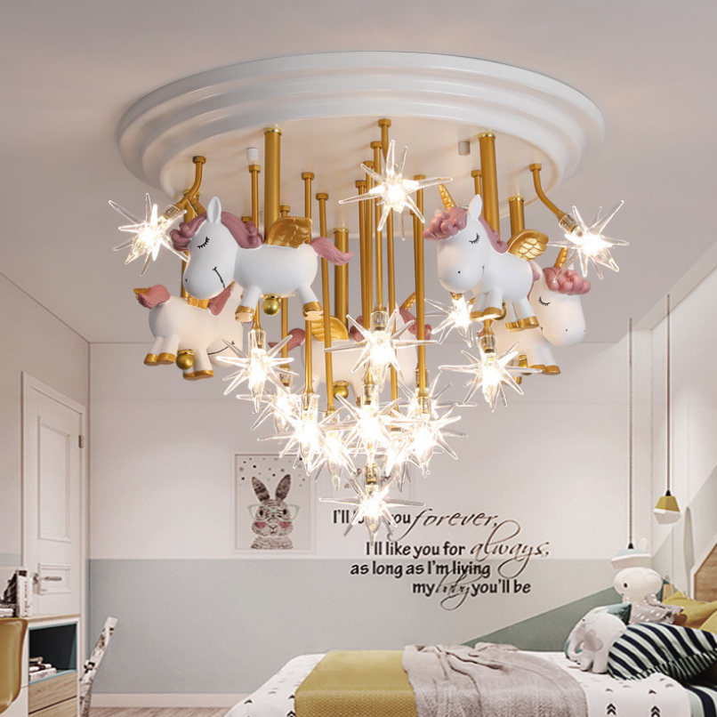 Wholesale modern children's room ceiling light nordic bedroom led ceiling lamp kids room lights