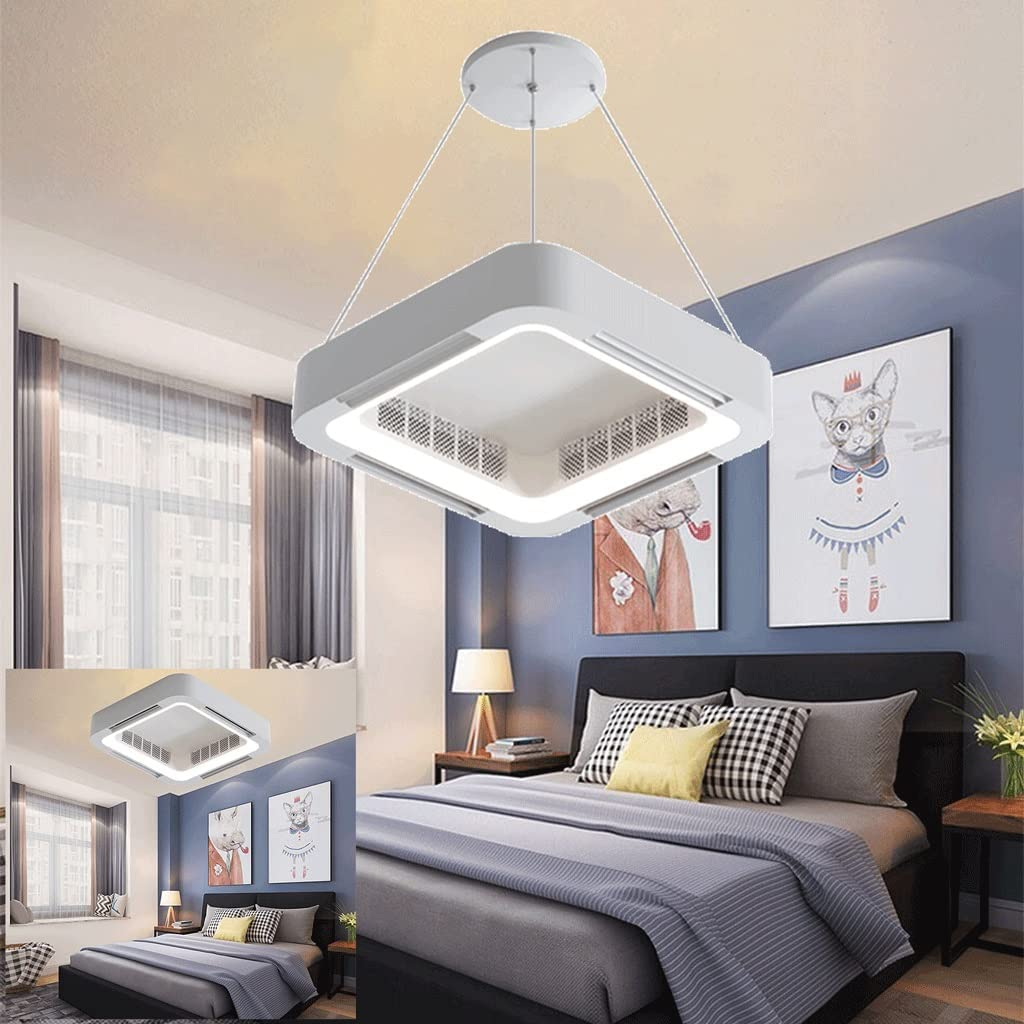 Modern Leafless Ceiling Fan with Light