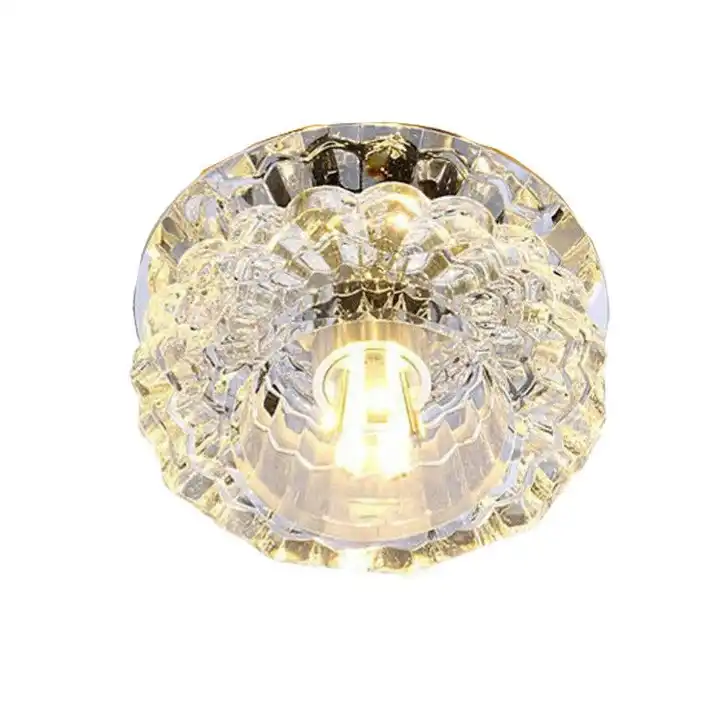 Hallway Modern Crystal LED Ceiling Light Fixture