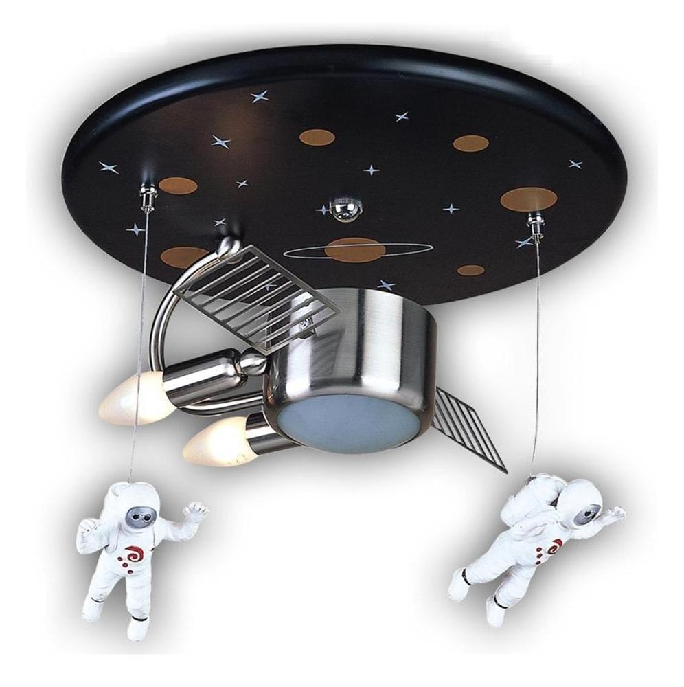 Creative Kids Bedroom Ceiling Lamp Modern Astronaut Ceiling Light Fixture New For Children Room