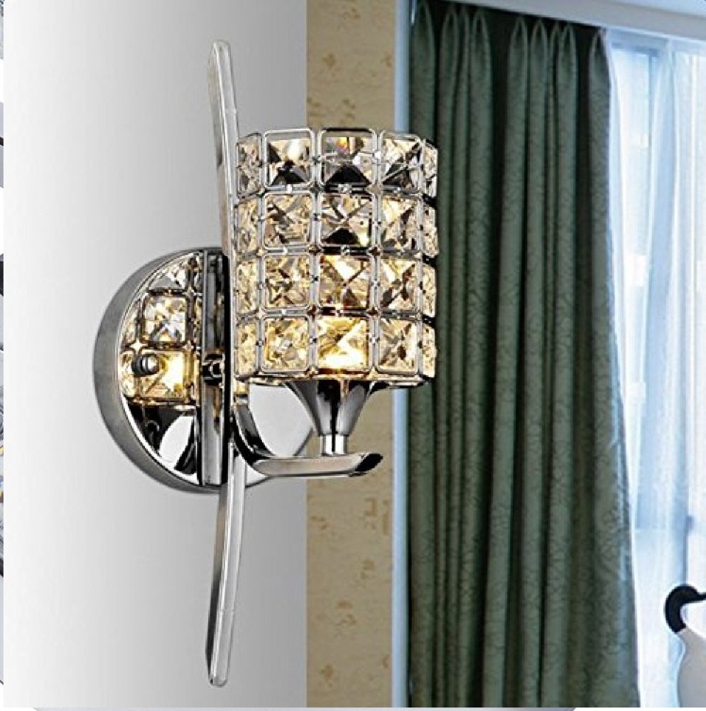 New product art crystal wall light made in China