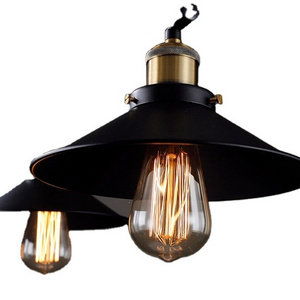 Industrial Chandelier Retro Vintage Edison Nautical Rope Ceiling Light Hemp Rope Pendant Light