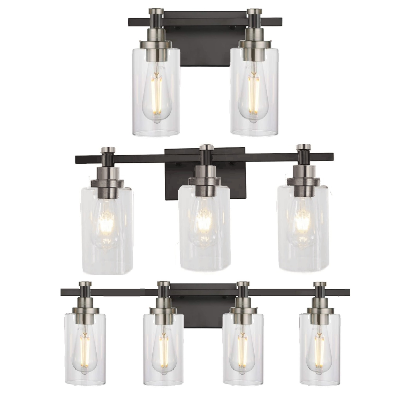 2020 newest design RW1020  Iron Hill Three Light Indoor Wall light Fixture