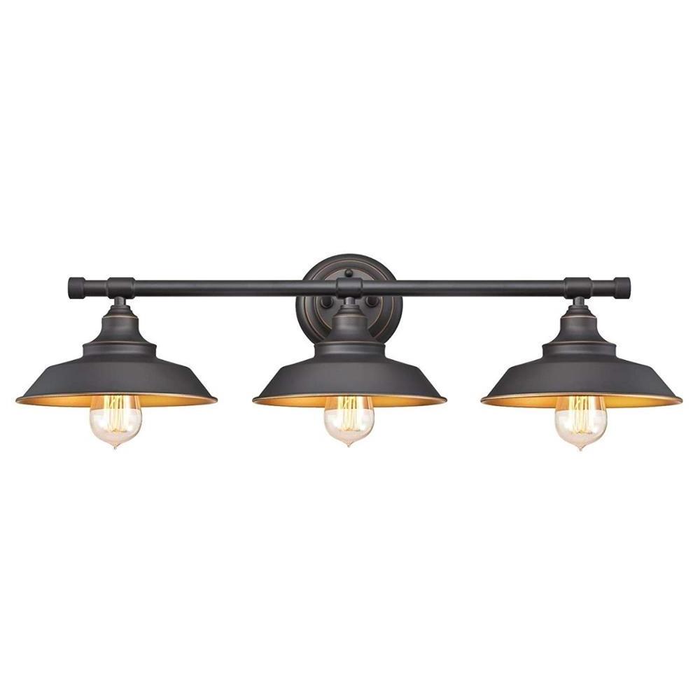 2020 newest design RW1020  Iron Hill Three Light Indoor Wall light Fixture