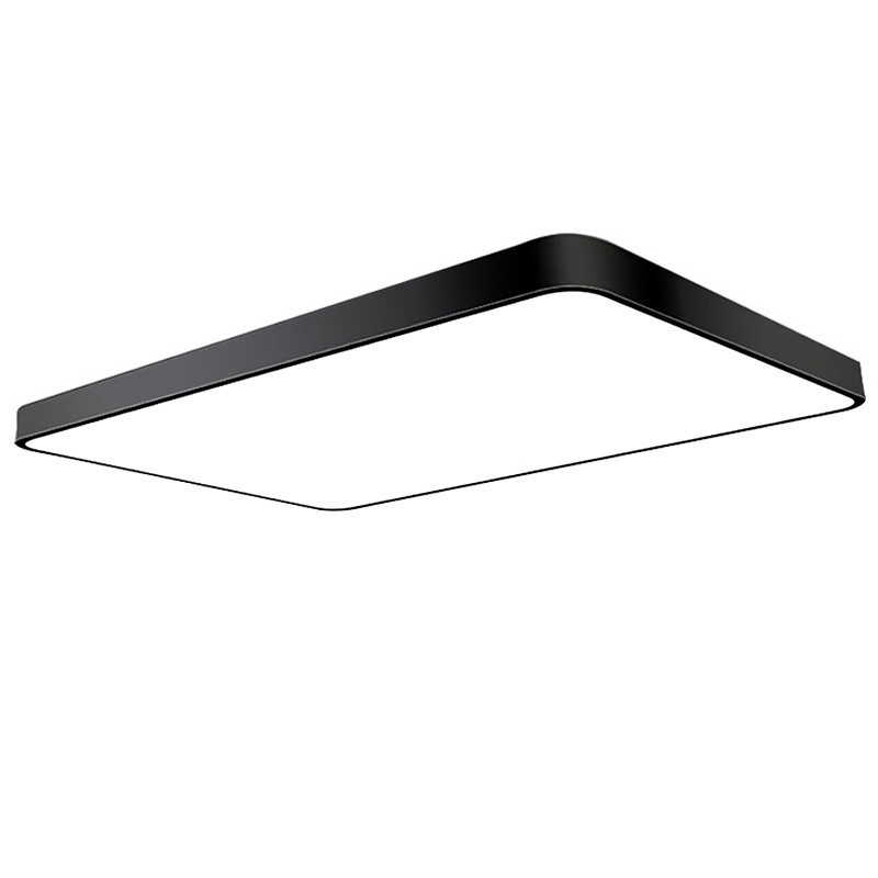 Shinetime Contemporary Black White Ceiling Lights Ultra Slim 5CM LED Light