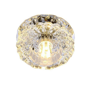 Modern Crystal LED Ceiling Light Fixture Aisle Hallway Pendant Lamp Chandelier