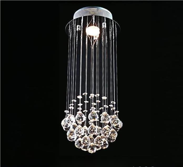 Custom Modern Gold Chrome Restaurant House Decoration Hotel Wedding Crystal Ceiling Lamp drop Pendant Light Crystal Chandelier