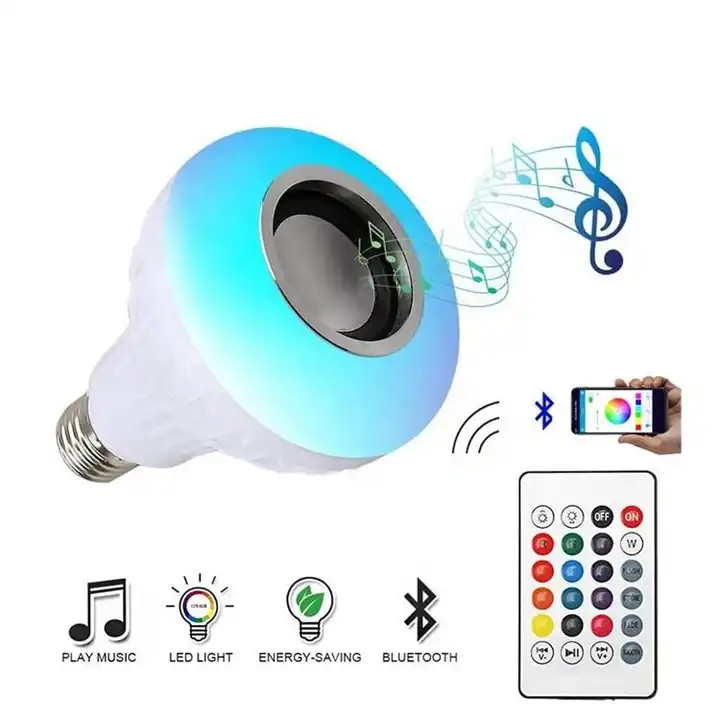 Rgb Emergency Smart Led Light Bulb Other Lighting Bulbs Speaker Bulb Music