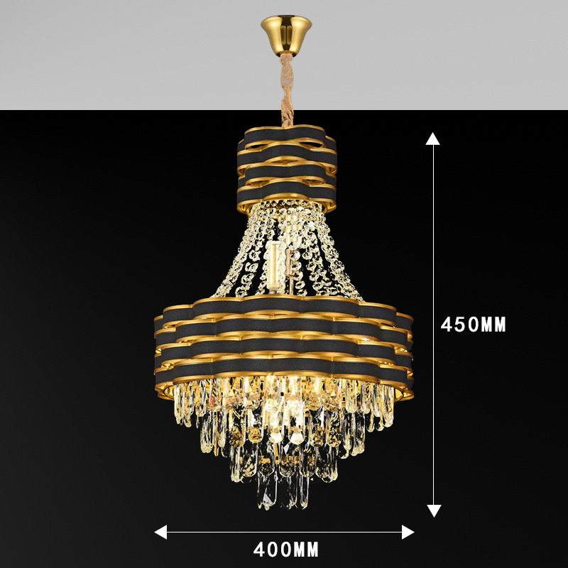 Hot sale large luxury crystal ceiling light pendant light for living room dining room bed room boho pendant light