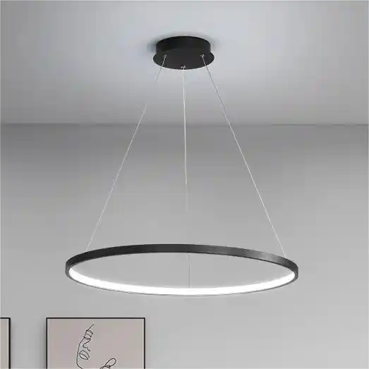 Hot Selling Modern Style Acrylic Pendant Lamps Led Aluminium Hotel Art PC Decor Chandelier Hanging Light For Home