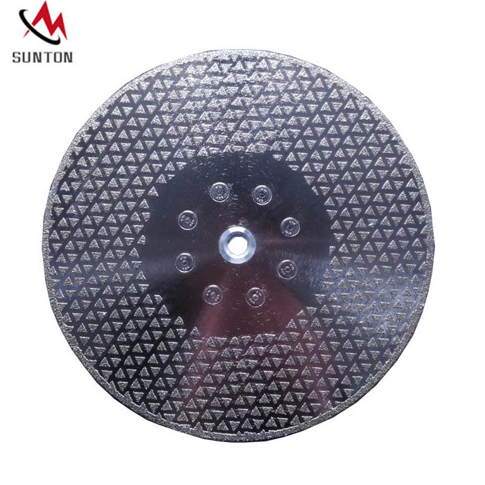 cuchillas de corte granite cutting tool 115*1.0mm electroplated  diamond granite saw blade