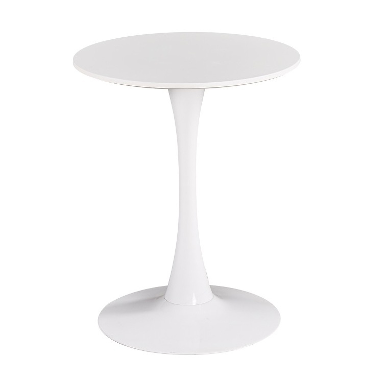 The latest small round table Nordic style home balcony bedroom milk tea shop table