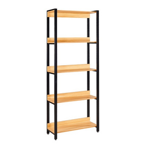 New design modern Multi-layer optional display racks vertical wall industrial luxury office bookshelf With baffle