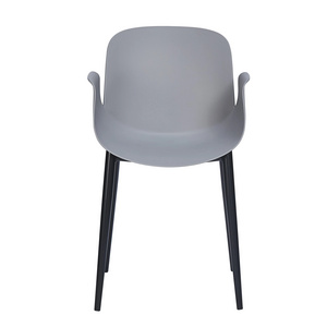 Minimalist Modern Plastic Dining Chairs with Backrests Household Living Room Bedroom Makeup Stools Cheap Bar Supplies Suppliers