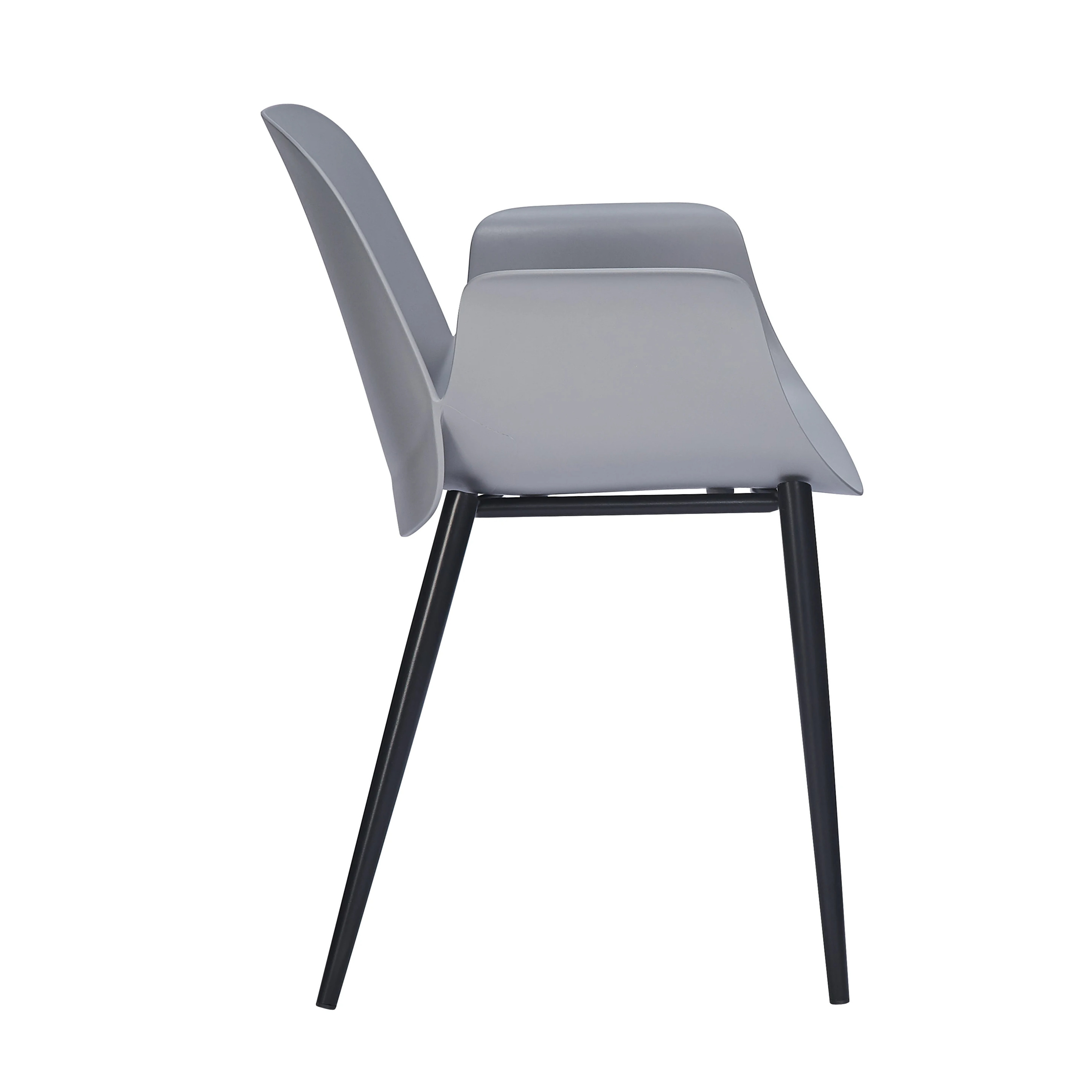 Minimalist Modern Plastic Dining Chairs with Backrests Household Living Room Bedroom Makeup Stools Cheap Bar Supplies Suppliers