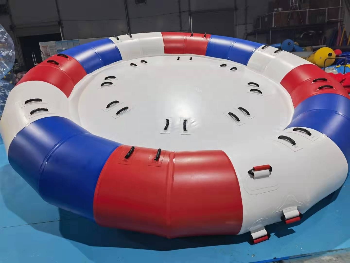 most durable Inflatable Spinning UFO,Inflatable Disco Rotating Saturn/Boat/Towable Surf Water Sports with custom design