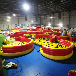 hot sales funny inflatable bumper boat,disco boat with 0.9mm PVC tarpaulin best quality