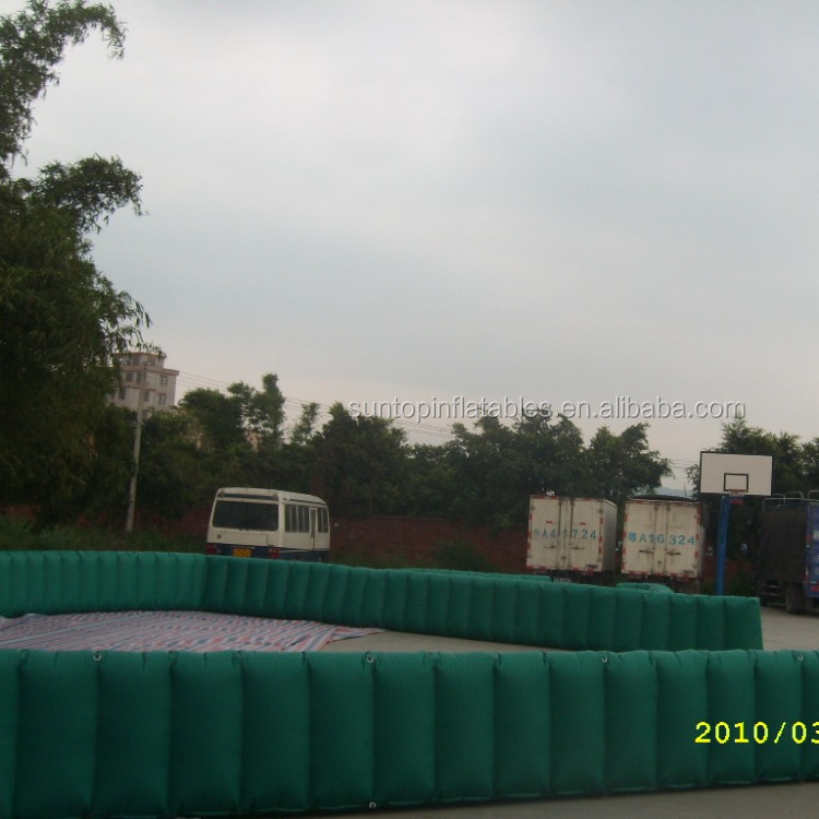 most durable folding safety inflatable crasher barrier with customized design,inflatable air fence,inflatable air wall