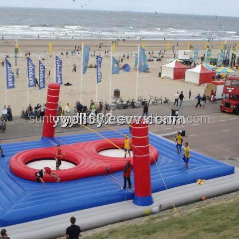 inflatable beach volleyball court, sport games with high quality and good price