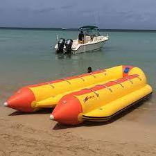 hot water towable banana boat,commercial use Double lane Inflatable Banana Boat with best quality