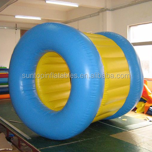 ST-WP025 exciting rolling walking on water toy inflatable water barrel,inflatable water roller with custom design