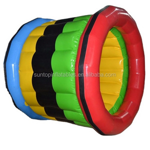 ST-WP025 exciting rolling walking on water toy inflatable water barrel,inflatable water roller with custom design