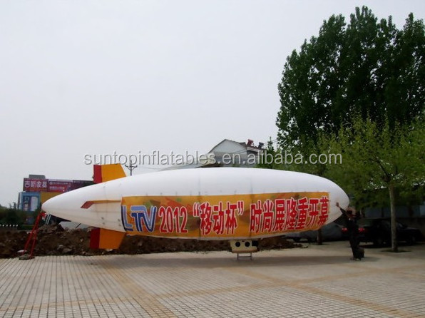 manufacturer inflatable advertising RC blimp/zeppelin with high quality