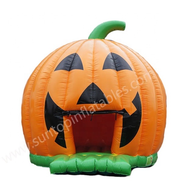 giant inflatable halloween pumpkin bouncy castle,inflatable pumpkin bouncer for festival