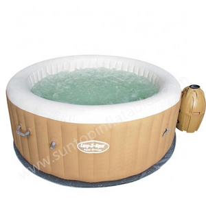 Most Popular Mini Jazzy Inflatable Jacuzzi Spa Bathtub Air Jet Outdoor Swimming Pool for Adults