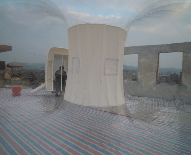 inflatable transparent big bubble tent, dome tent wtih best quality