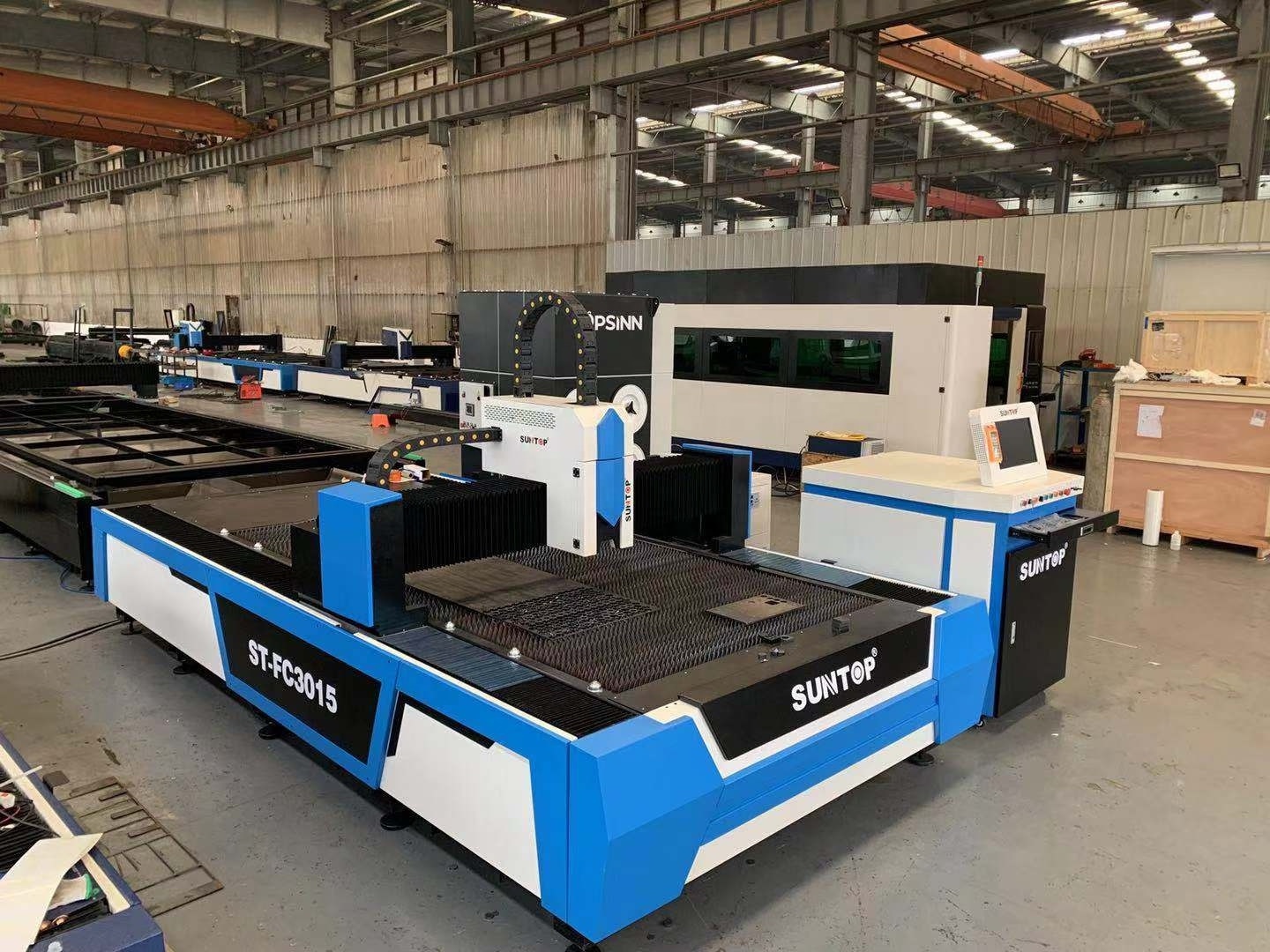 Made in china ST-FC3015 fiber engraving  laser cutting machine