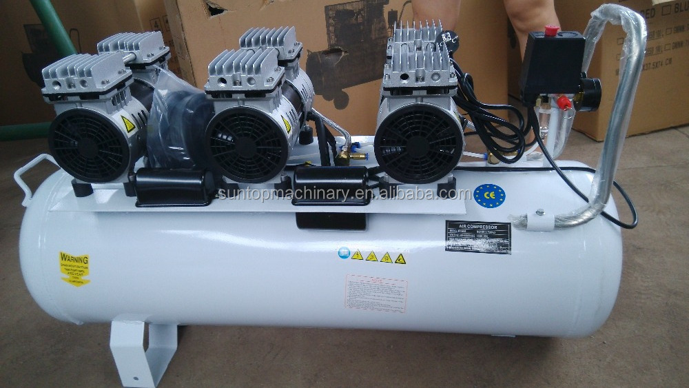 No. 1 quality multi power oil free dental air compressor 100L price