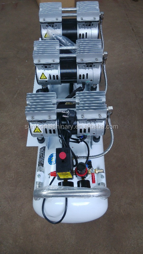 No. 1 quality multi power oil free dental air compressor 100L price