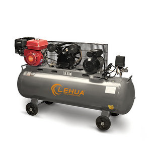 5.5hp gasoline engine 3hp motor 200litre multi use air compressor