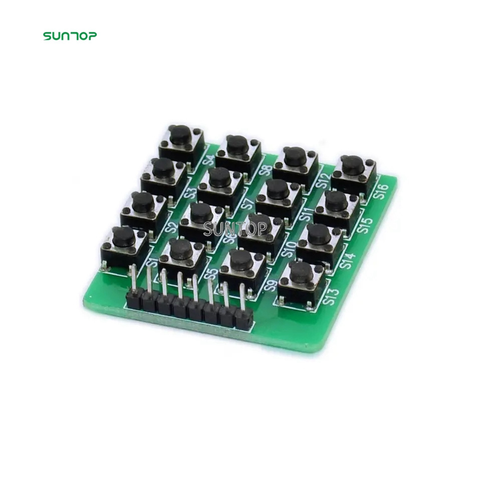 16 Button MCU Micro Switch 4*4 Matrix Keypad Keyboard Module