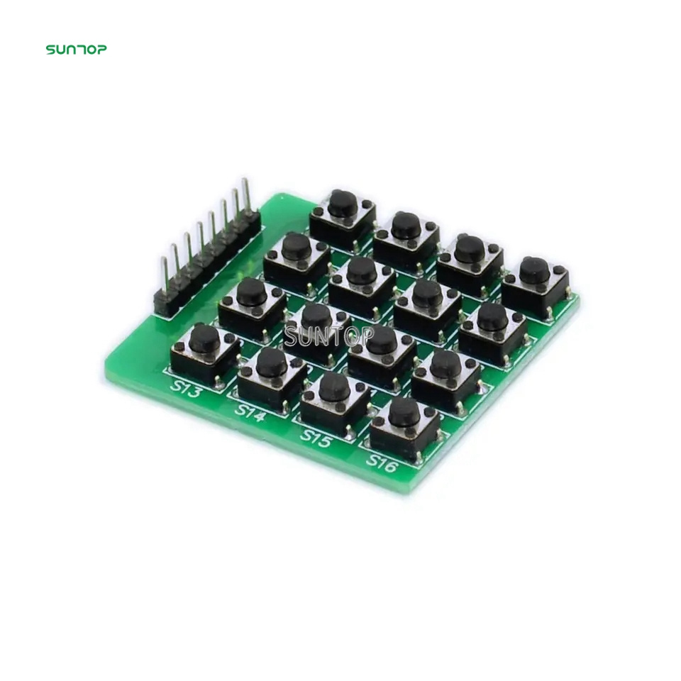 16 Button MCU Micro Switch 4*4 Matrix Keypad Keyboard Module