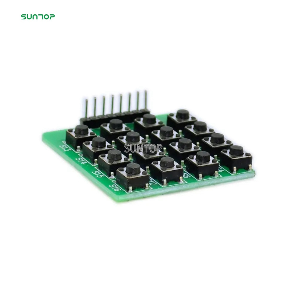 16 Button MCU Micro Switch 4*4 Matrix Keypad Keyboard Module