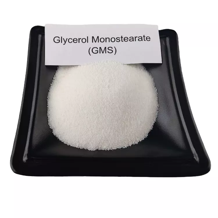 glyceryl mono stearate gms 90%concentration Food emulsifier-99% Distilled Glyceryl Monostearate DMG