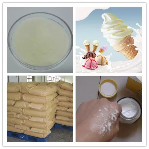 distilled monoglyceride glyceryl monostearate E471 Emulsifier GMS DMG 90% 40% Powder 25kg bag for butter chocolate