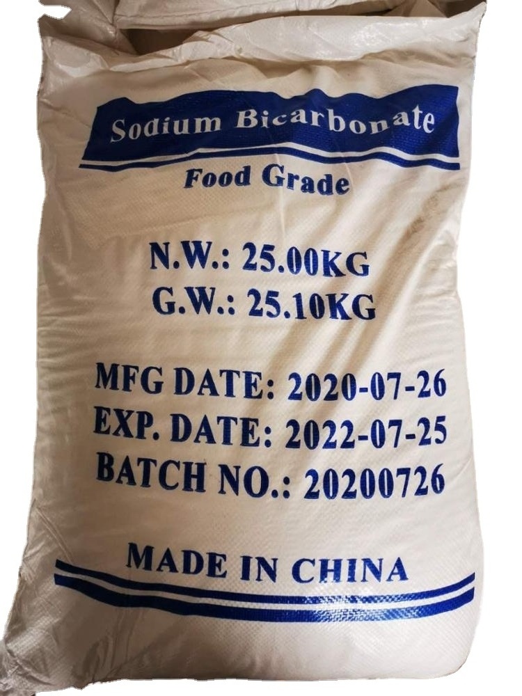 NAHCO3 Soda Bicarbonate Sodium Bicarbonate Baking Soda Manufacturer Industry Feed Food Grade Powder