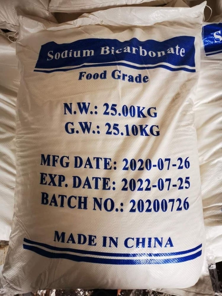 NAHCO3 Soda Bicarbonate Sodium Bicarbonate Baking Soda Manufacturer Industry Feed Food Grade Powder