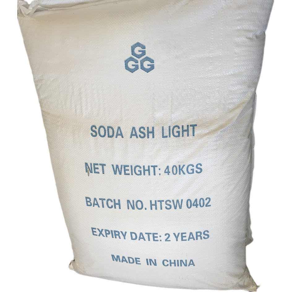 Sodium carbonate Na2co3 formula crystals soda ash light Sodium Bicarbonate bicarbonato de sodio