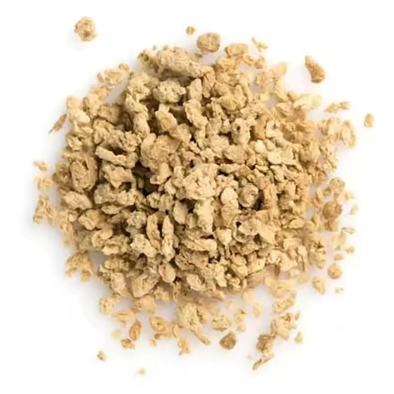 Non GMO Soybean fiber tvp soya protein soya chunks in bulk textured soy protein HALAL SOYA FIBER ISP-90