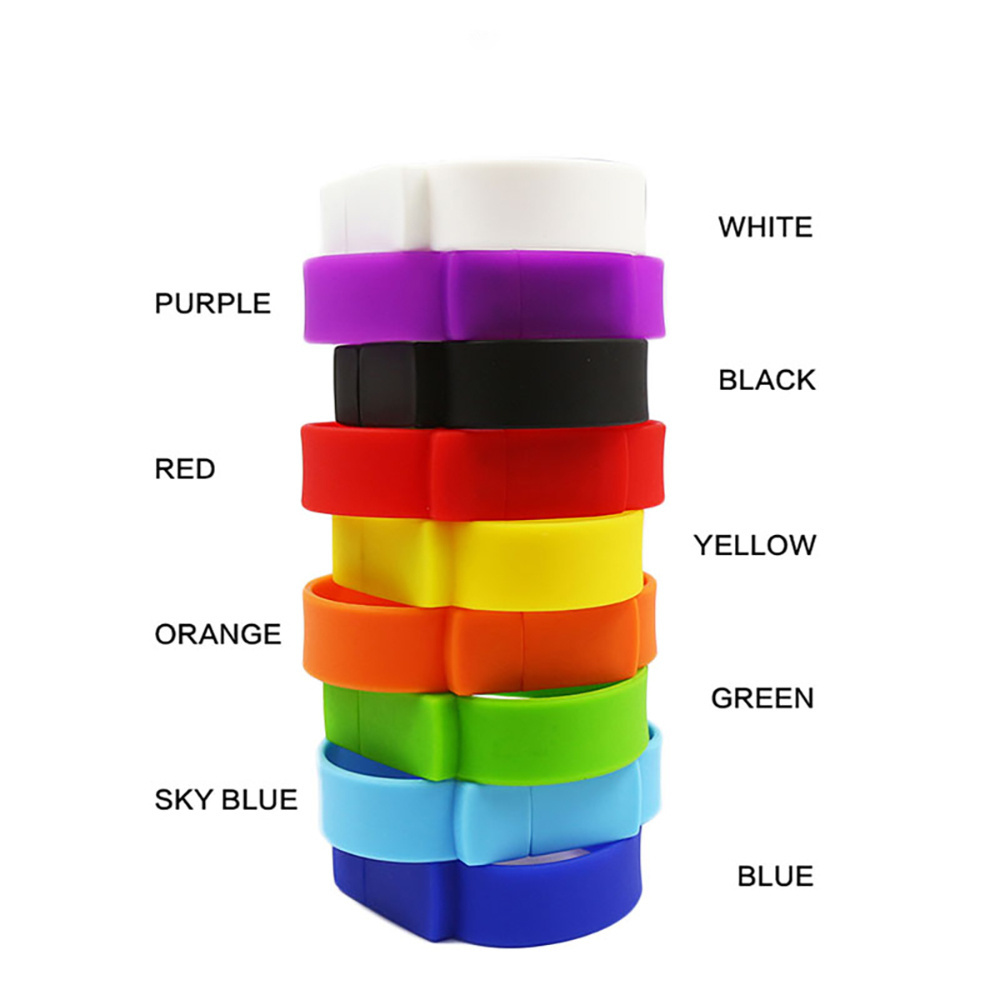 Silicone Bracelets USB Flash Drive 1TB Memory stick Stretch Unisex Wristbands for Women Men Gifts U disk Promotion